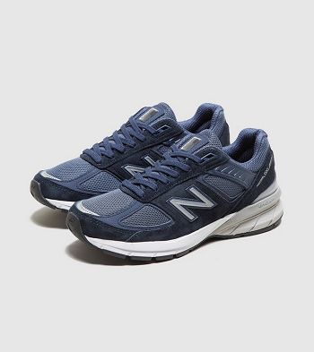 Botasky New Balance 990 990 - Damske Topanky Modre | BAV-467829